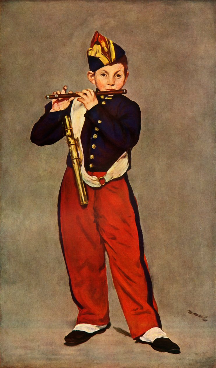 Il pifferaio, 1866, 1937 da Édouard Manet