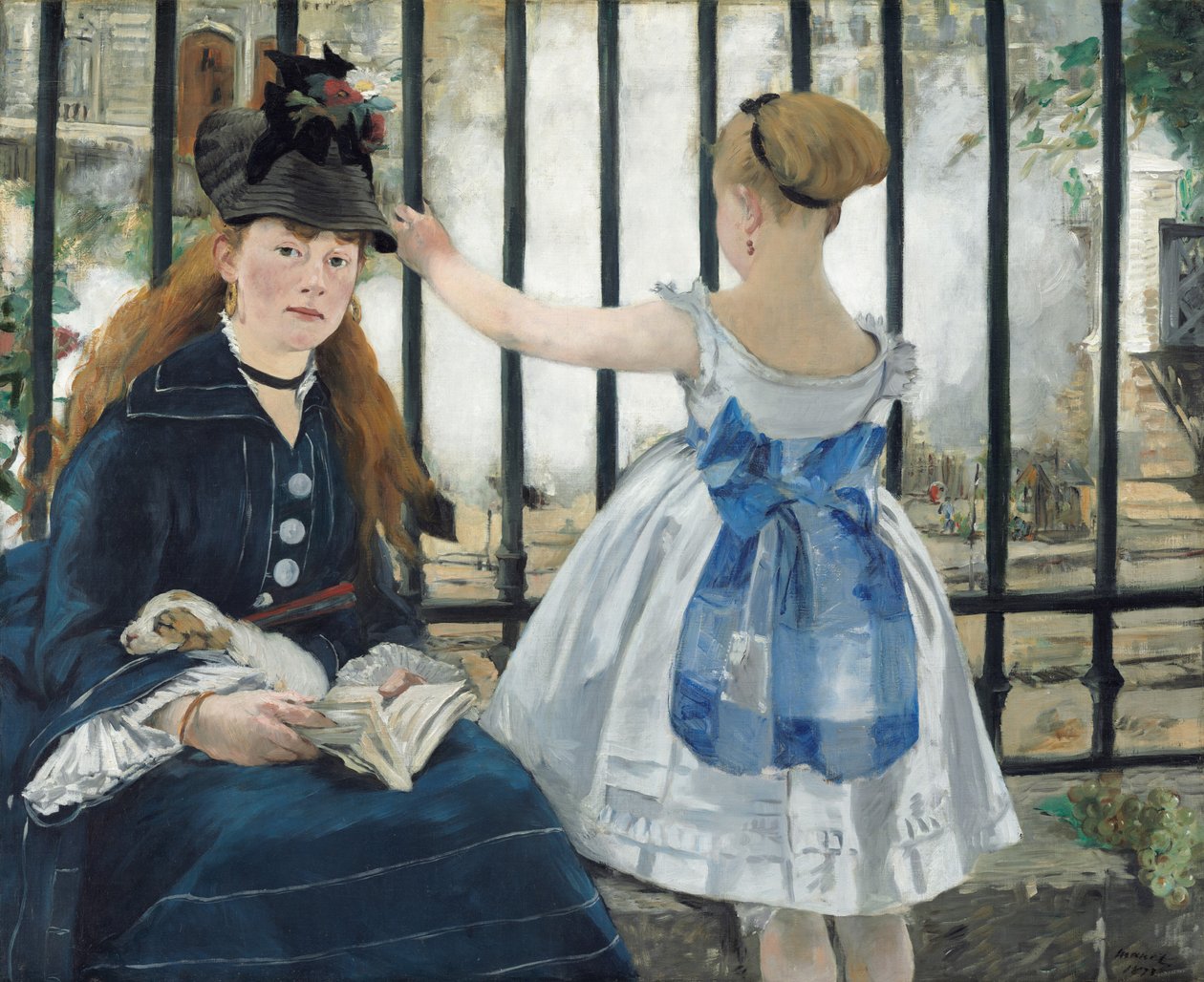 La ferrovia da Édouard Manet