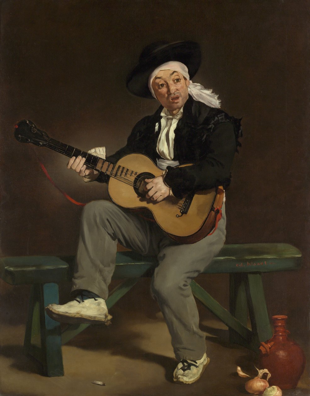 Il cantante spagnolo da Édouard Manet