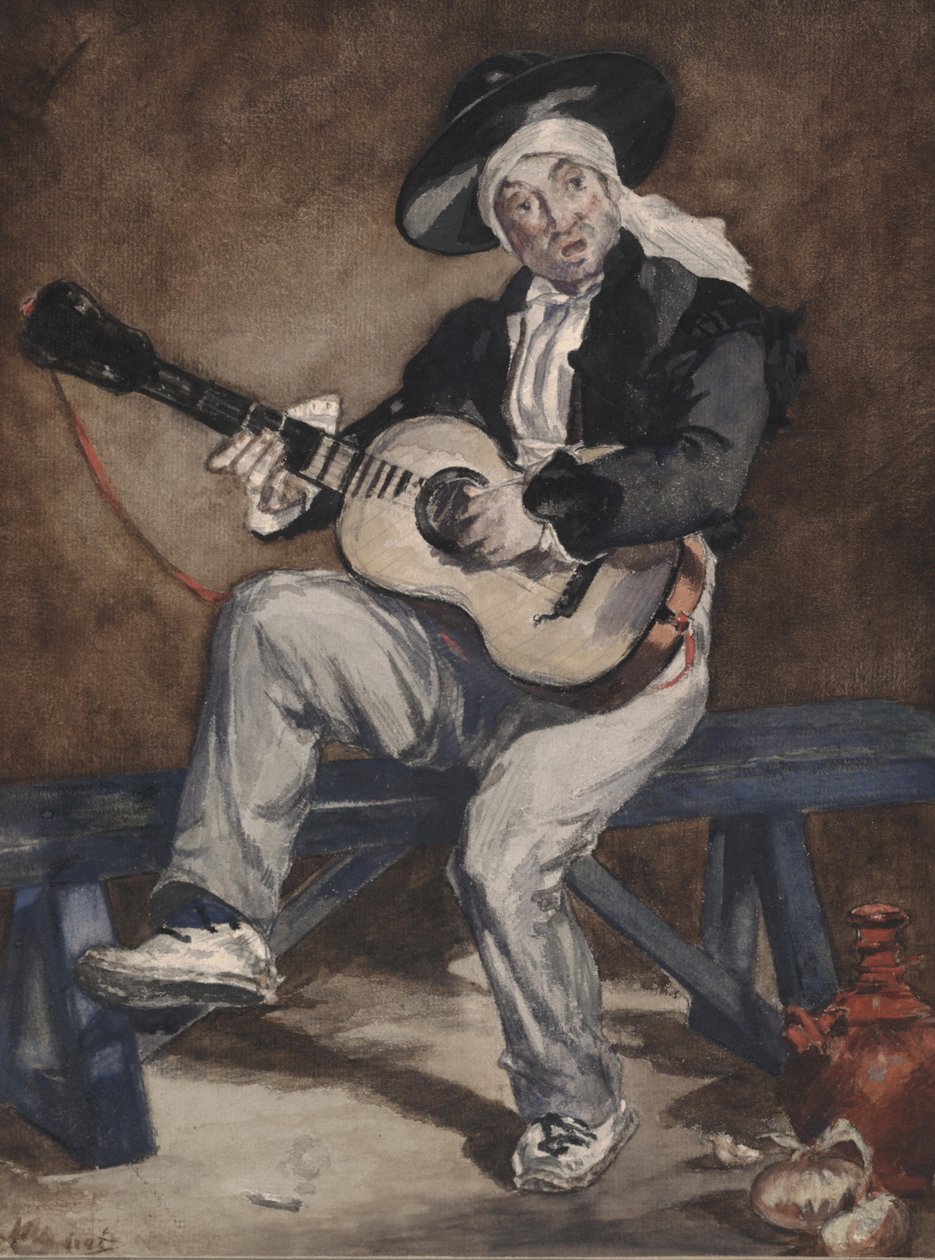 Il cantante spagnolo da Édouard Manet