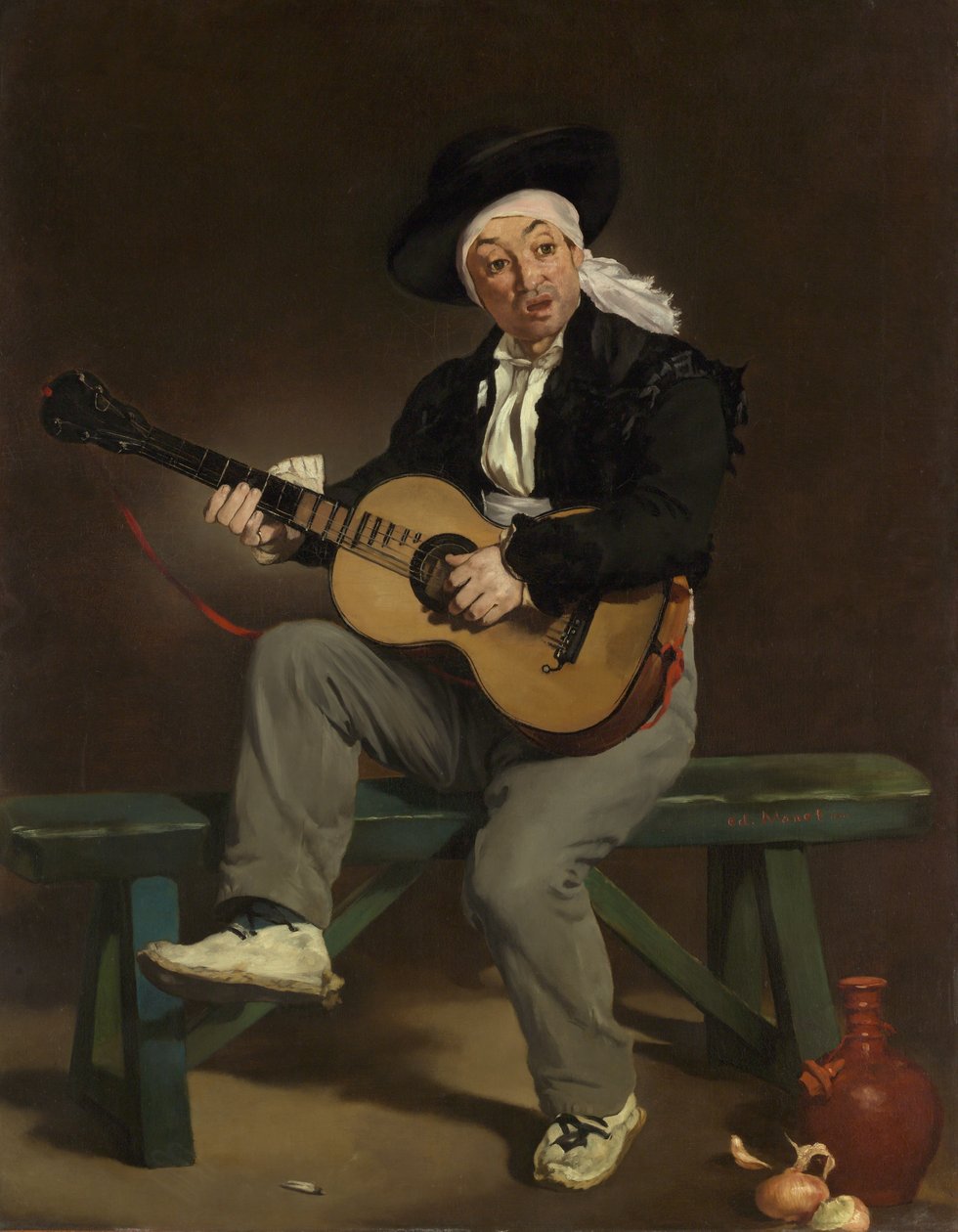 Il cantante spagnolo, 1860 da Édouard Manet