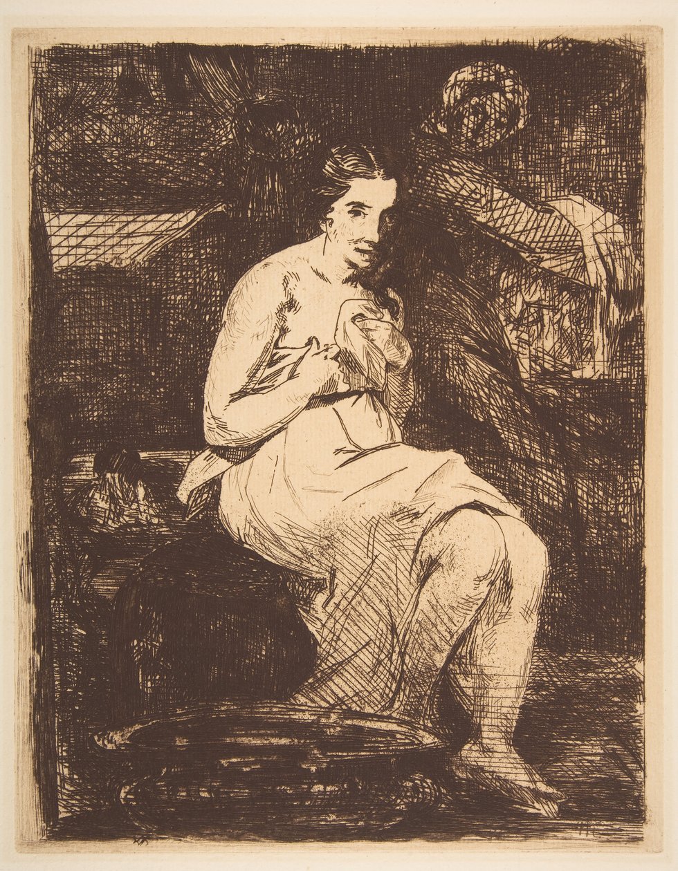 La Toilette, 1862 da Édouard Manet