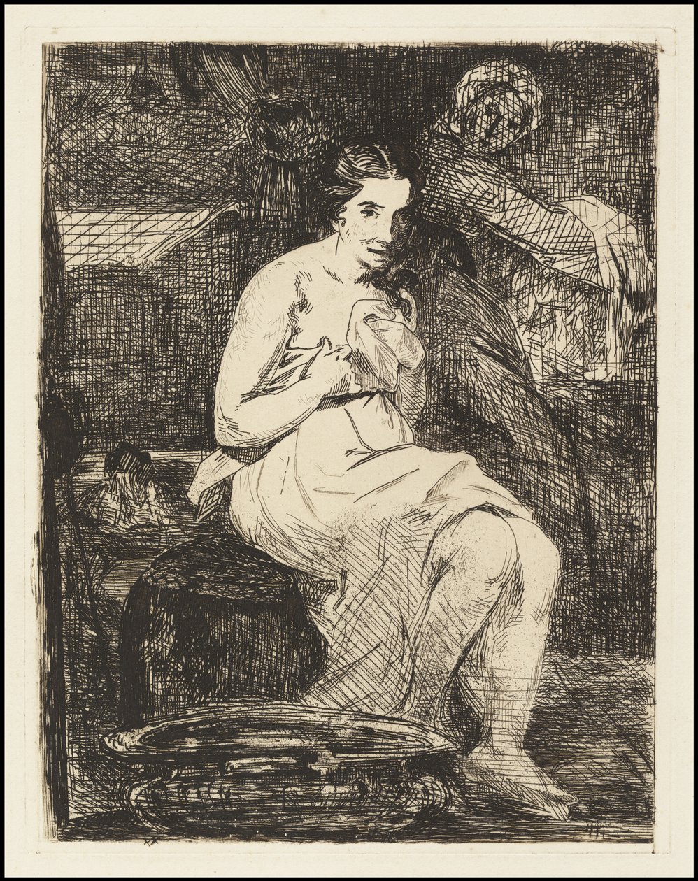 La toilette, 1862 da Édouard Manet