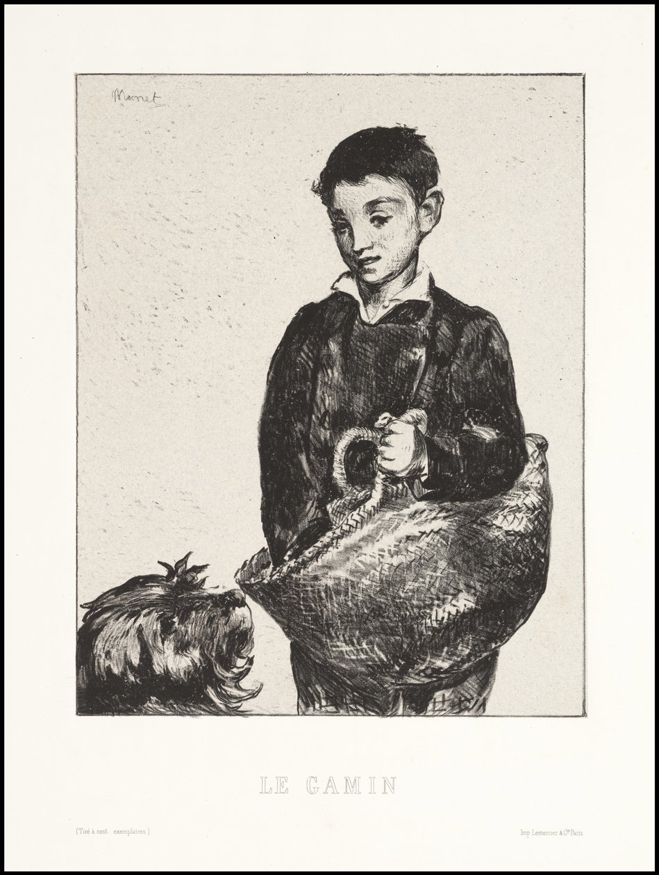 Il Monello, 1862 da Édouard Manet