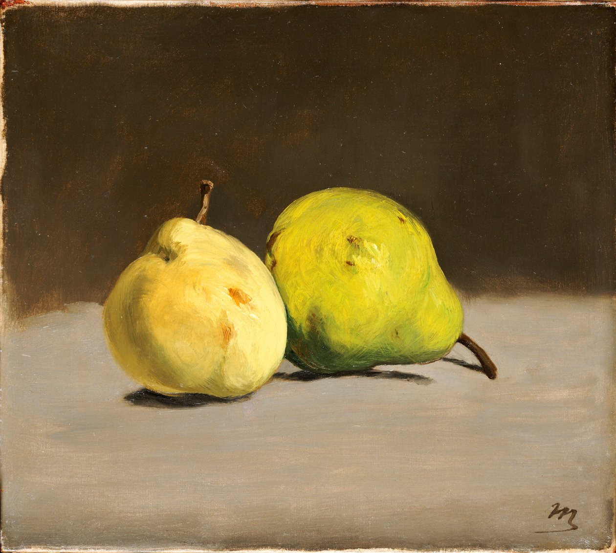 Due pere, 1864 da Édouard Manet
