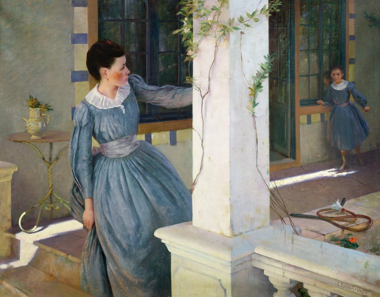 Nascondino, 1890 da Édouard Rosset Granger