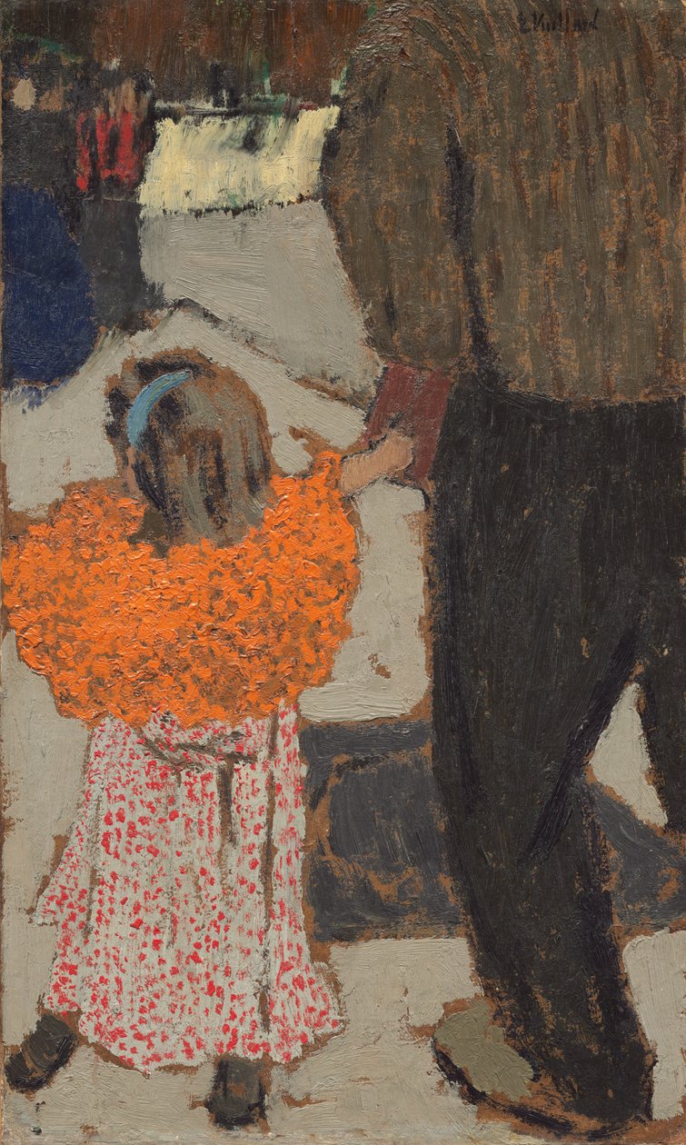 Bambino con Sciarpa Rossa da Edouard Vuillard