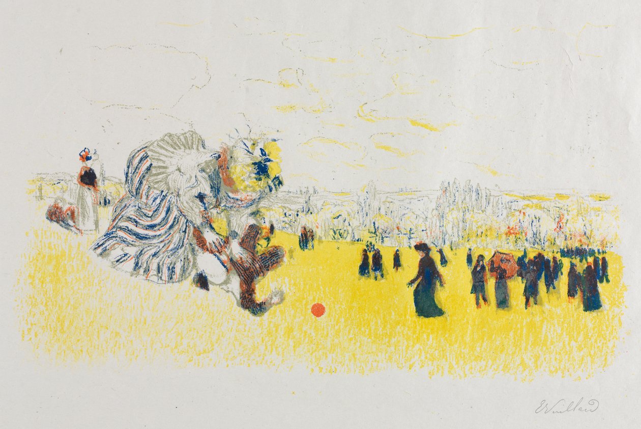 Giochi dei bambini da Edouard Vuillard