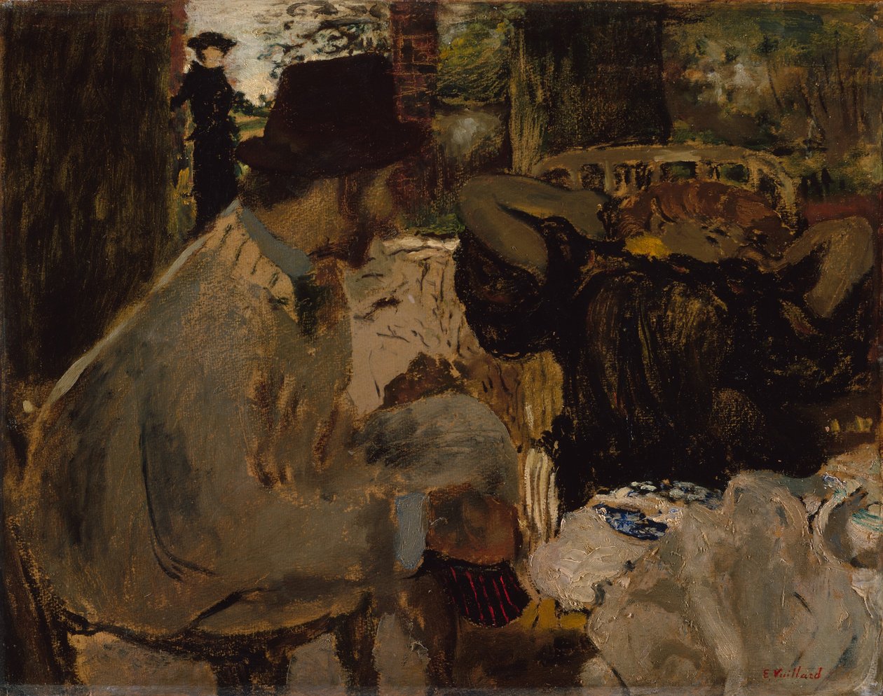 Conversazione, 1897-8 da Edouard Vuillard