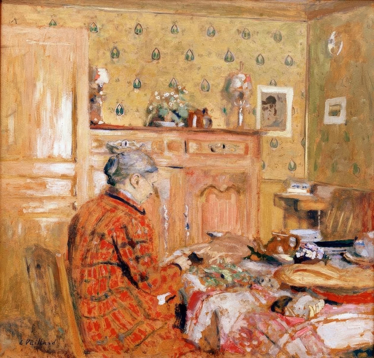 La colazione da Edouard Vuillard
