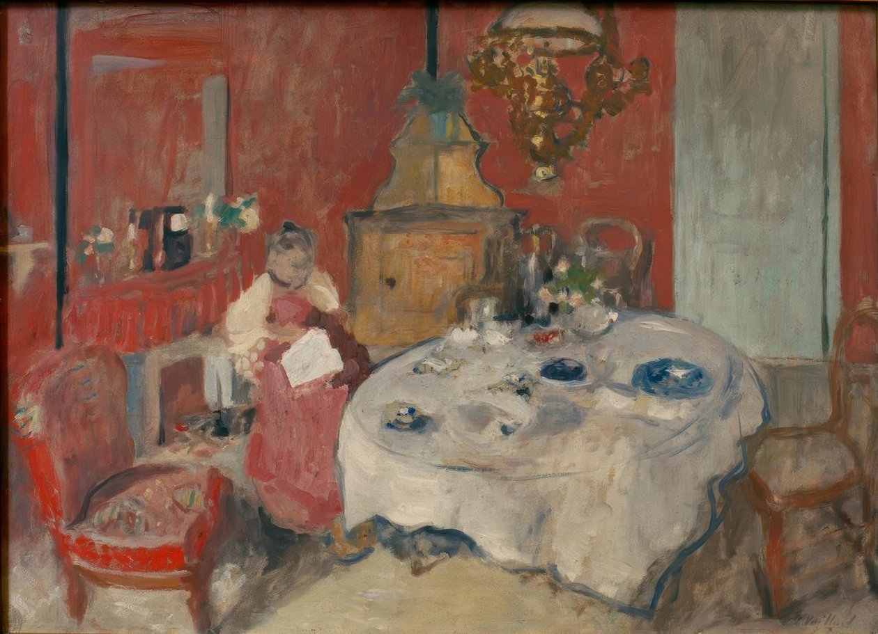 La sala da pranzo da Edouard Vuillard