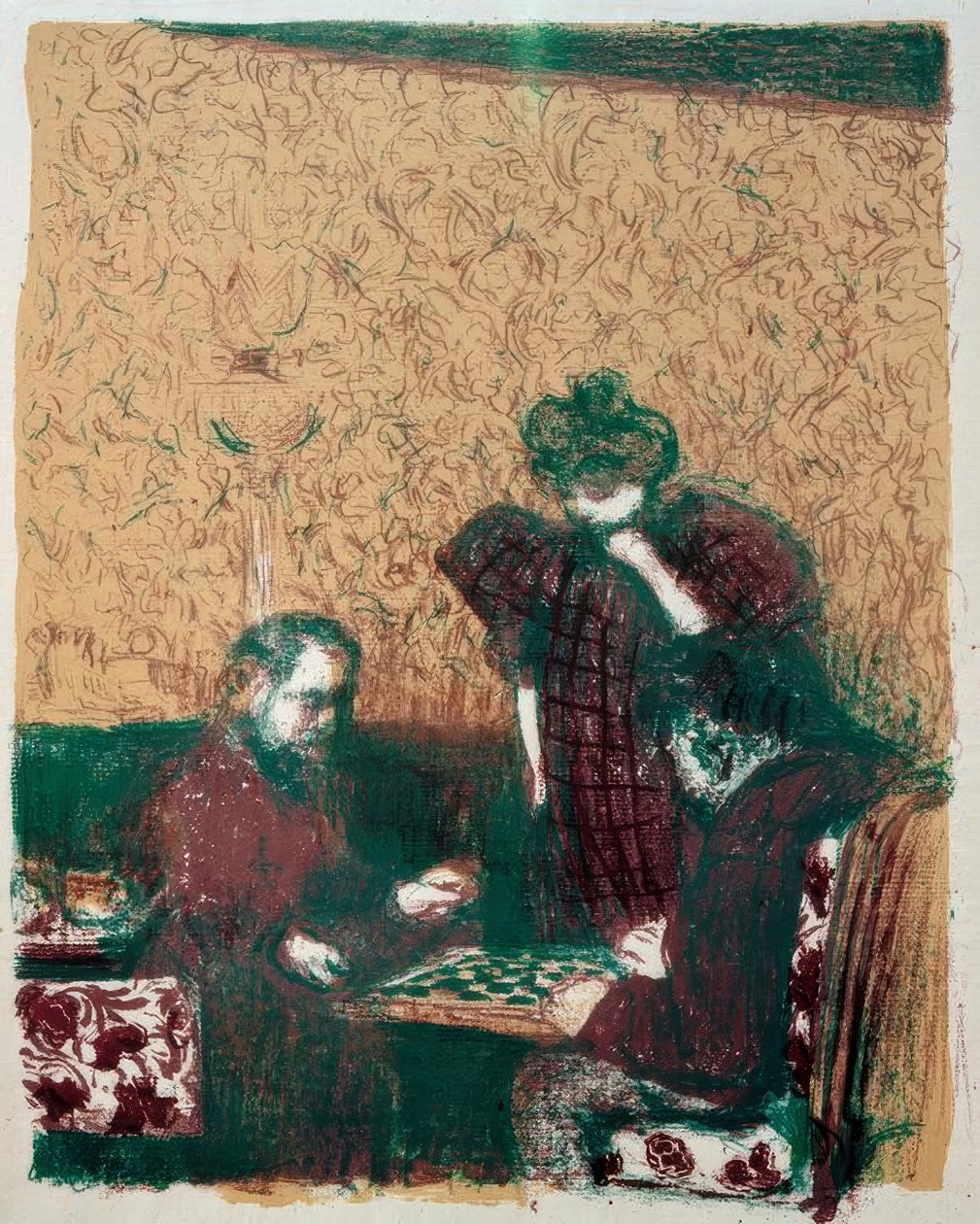 La partita delle dame da Edouard Vuillard