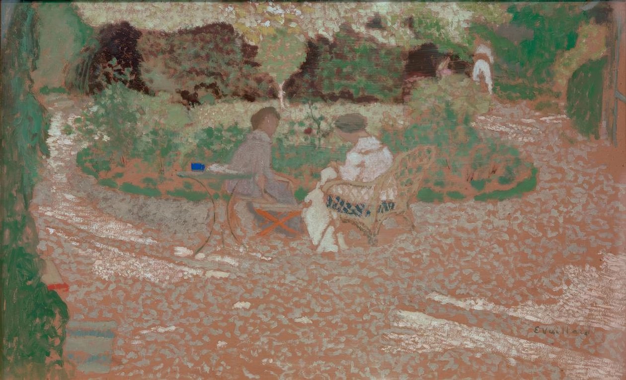 In giardino da Edouard Vuillard