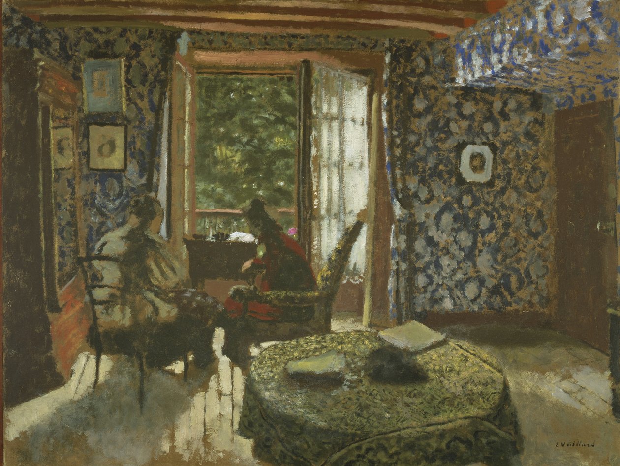 Interno, c.1900-1901 da Edouard Vuillard