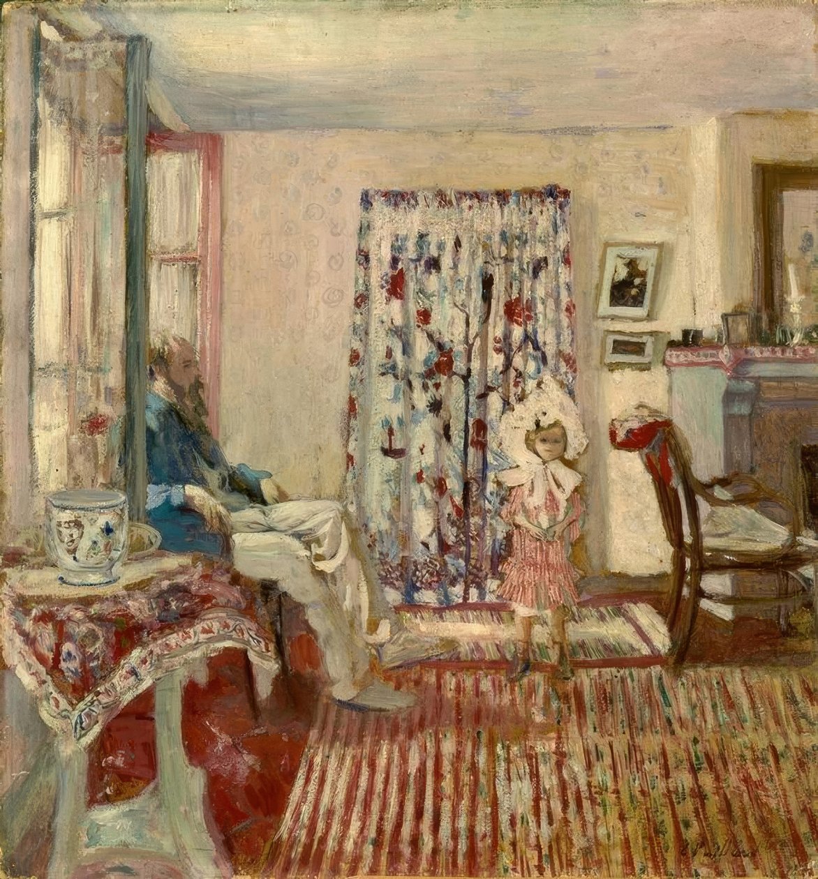 K.-X. Roussel e figlia da Edouard Vuillard