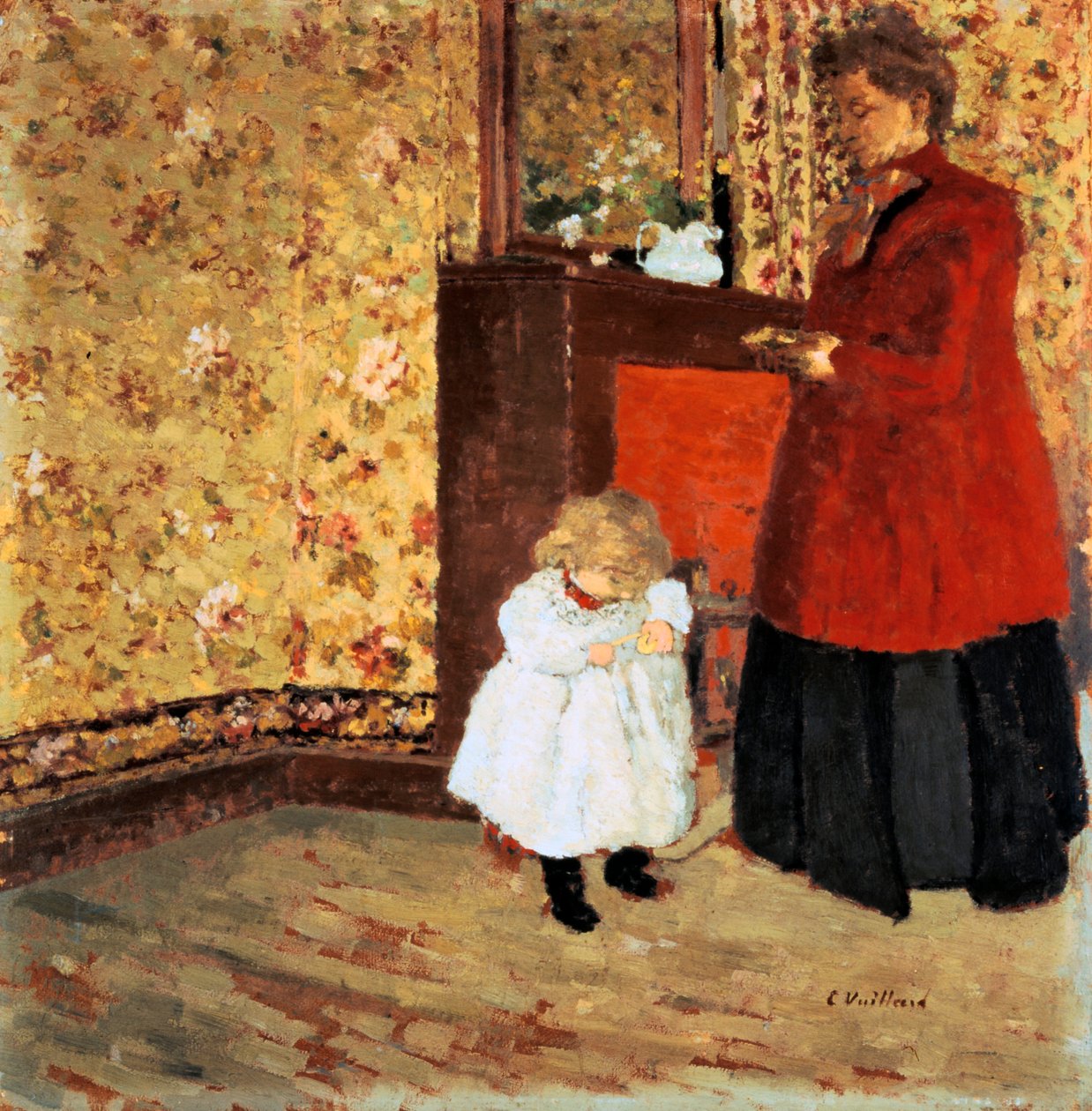 Madre e figlio, 1900 da Edouard Vuillard