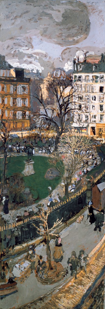 Place Vintimille, Parigi, 1908-1910 da Edouard Vuillard