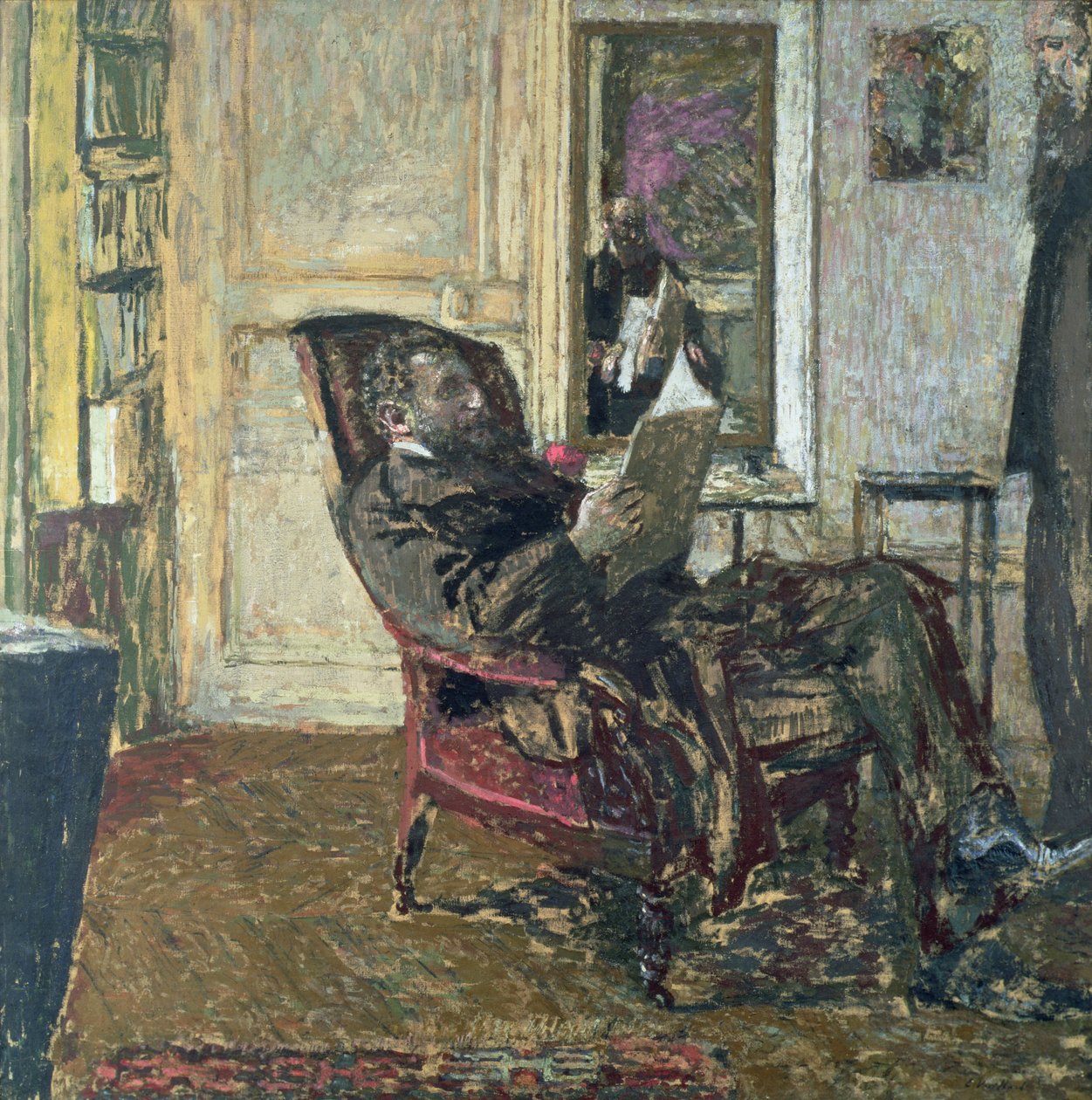Ritratto di Thadee Natanson (1868-1952) da Edouard Vuillard