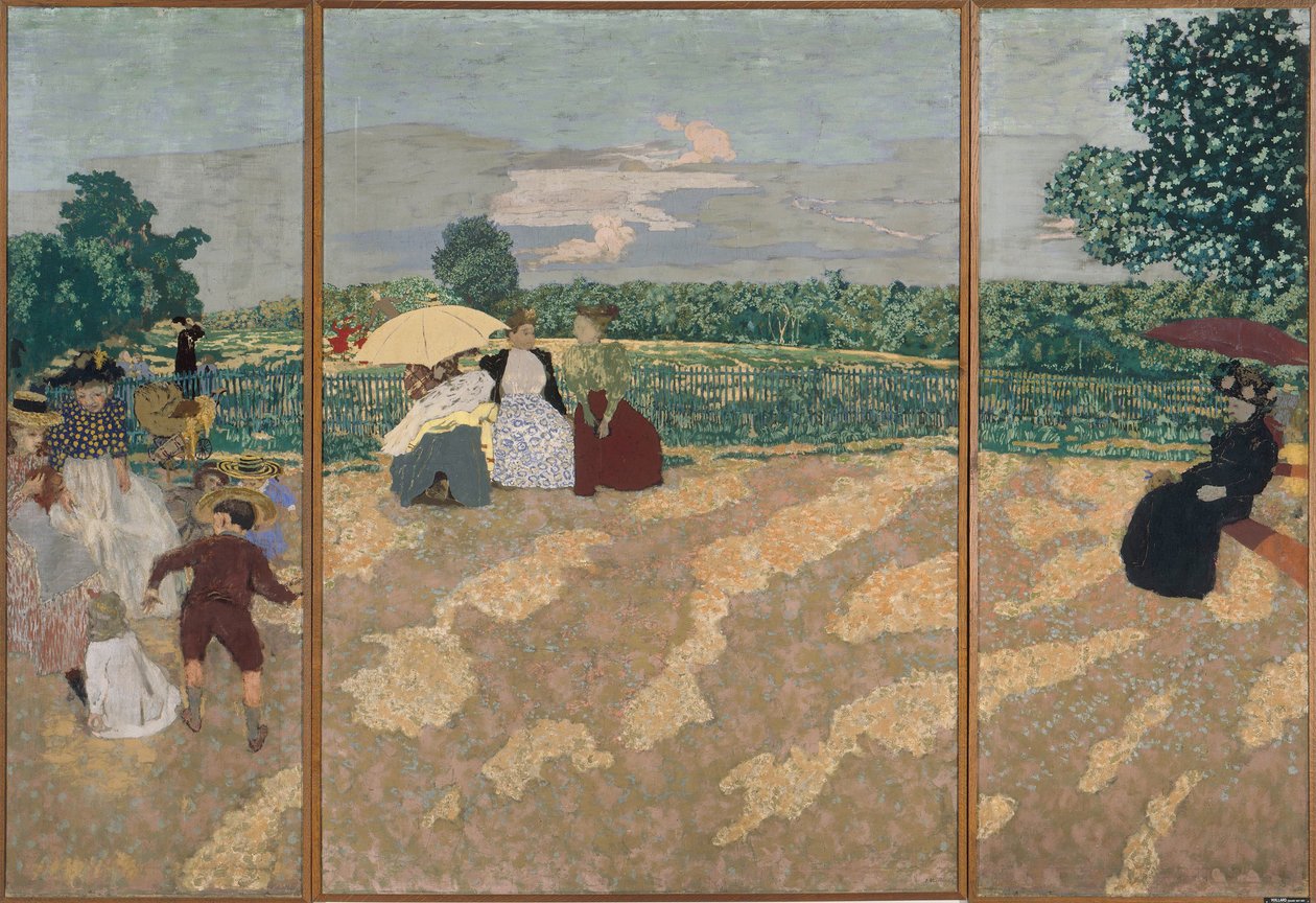 Giardini Pubblici, 1894 da Edouard Vuillard