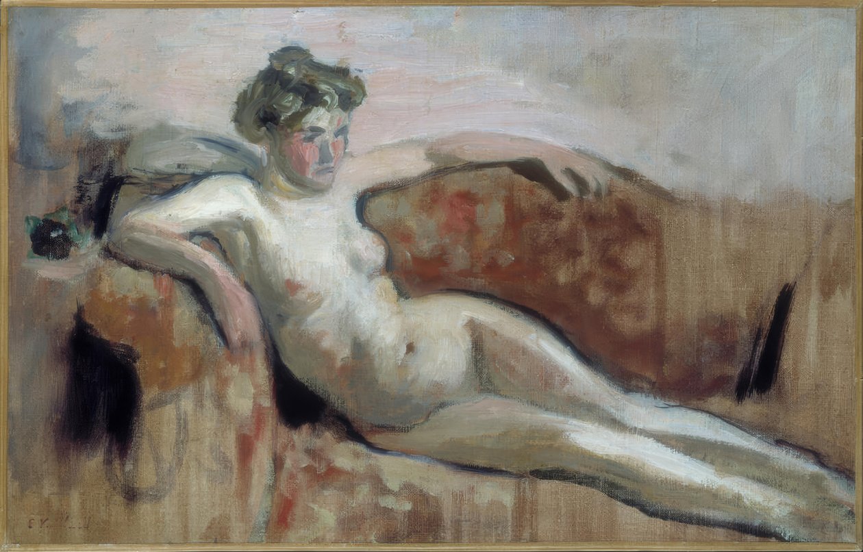 Nudo reclinato da Edouard Vuillard