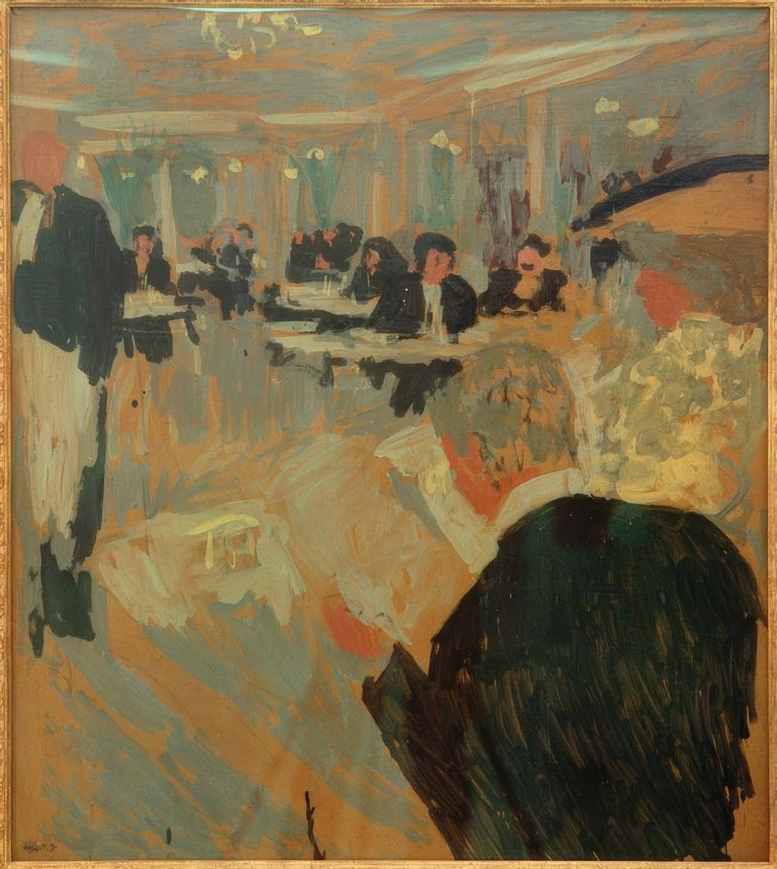 Scena di caffè da Edouard Vuillard