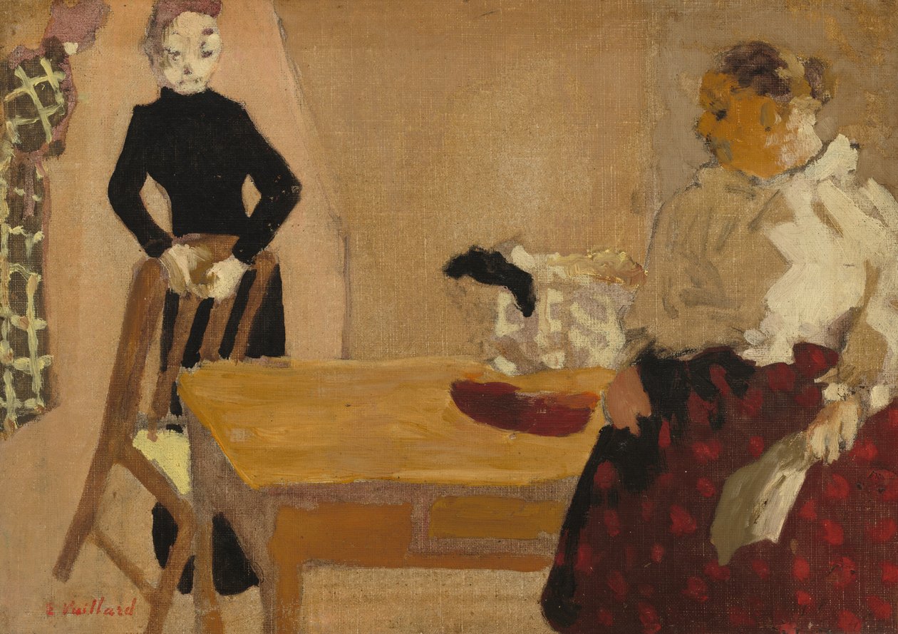 La conversazione da Edouard Vuillard