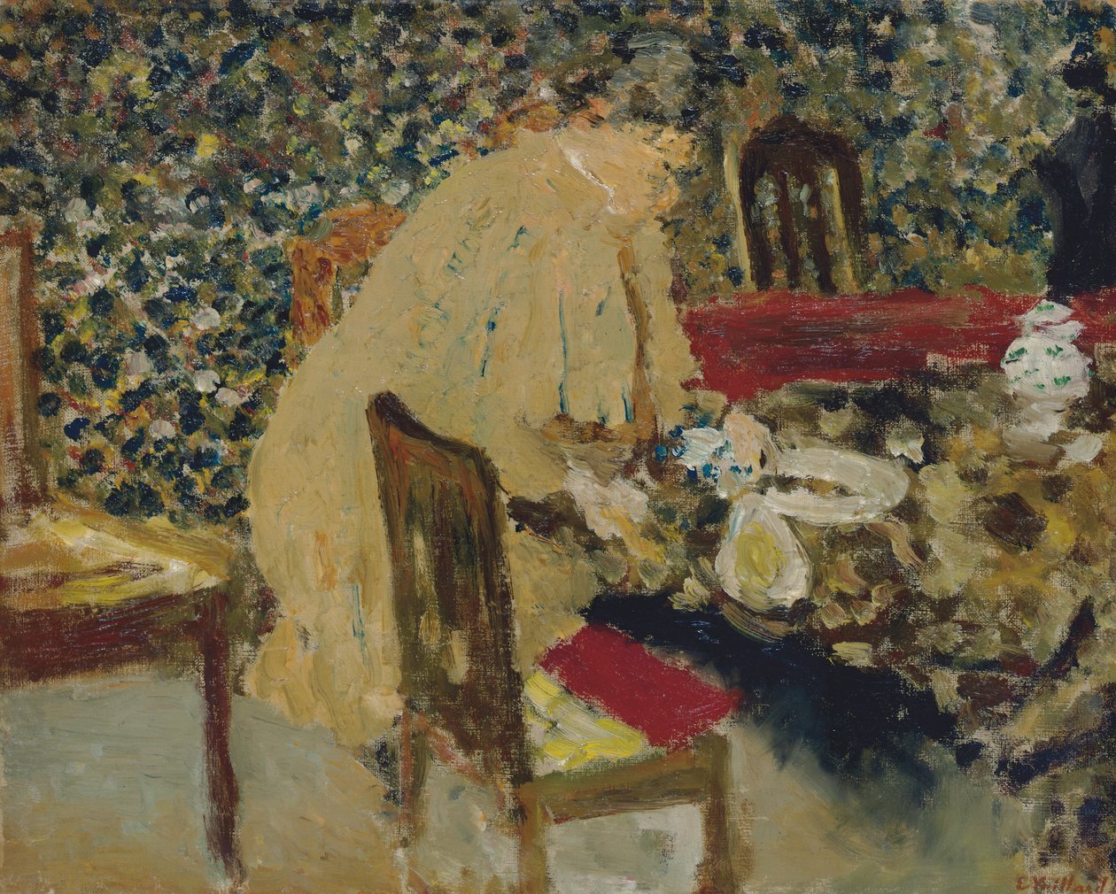 Il pranzo da Edouard Vuillard