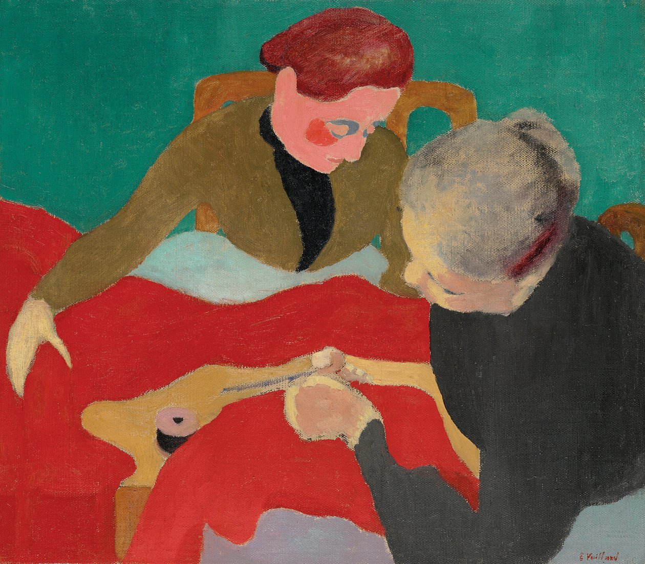 Le sarte; Les couturieres, 1890 da Edouard Vuillard