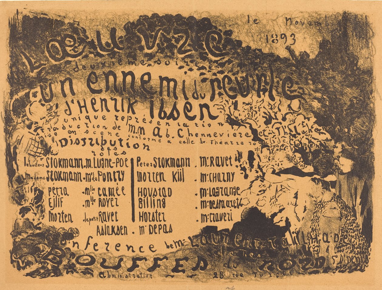 Un nemico del popolo da Edouard Vuillard