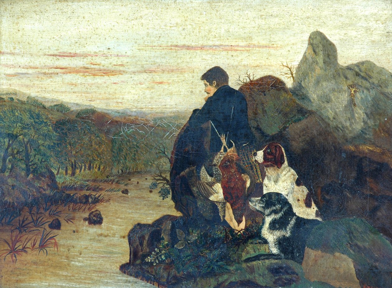 Il Guardiacaccia da Edouard Willmann