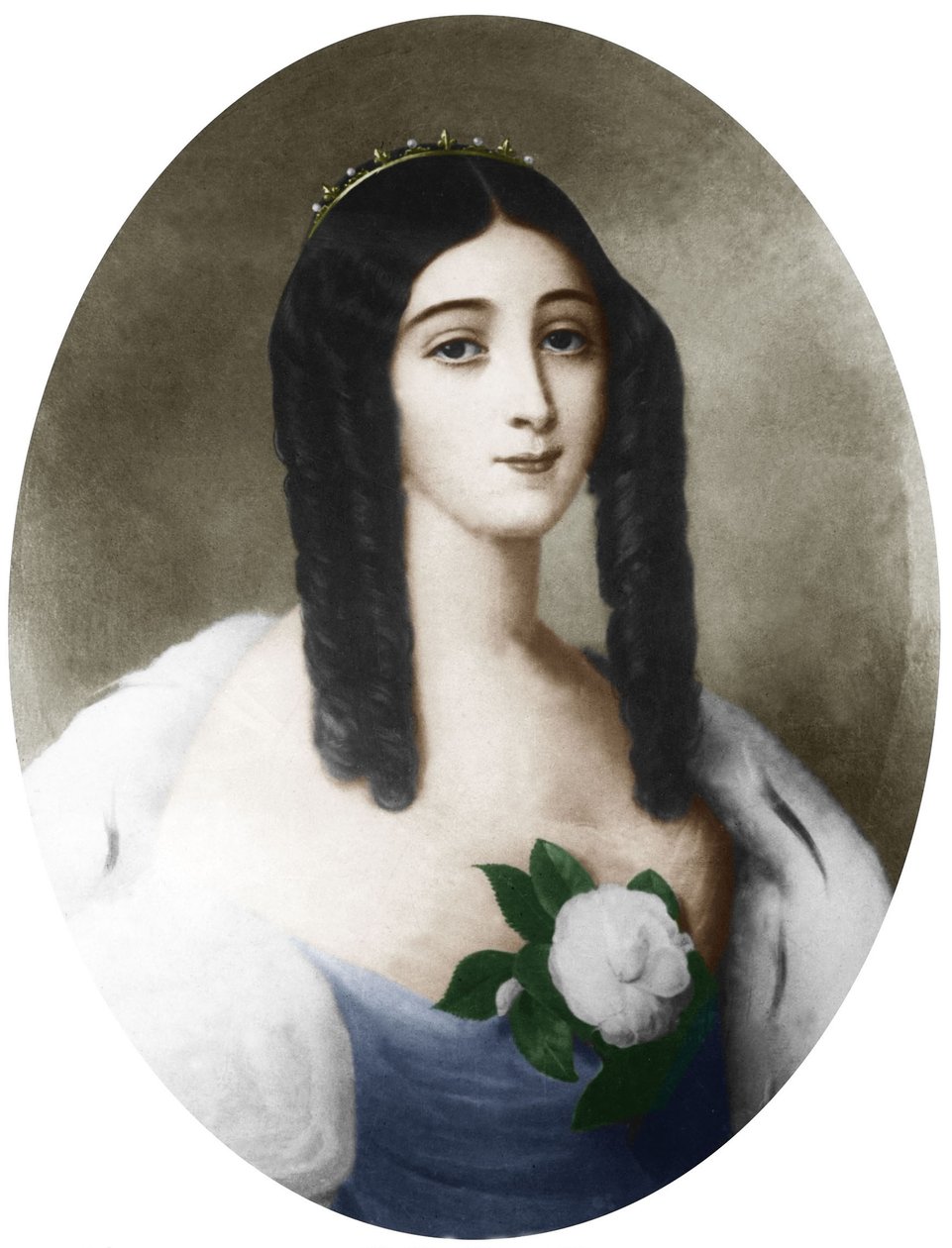 Marie Duplessis da Édouard after Viénot