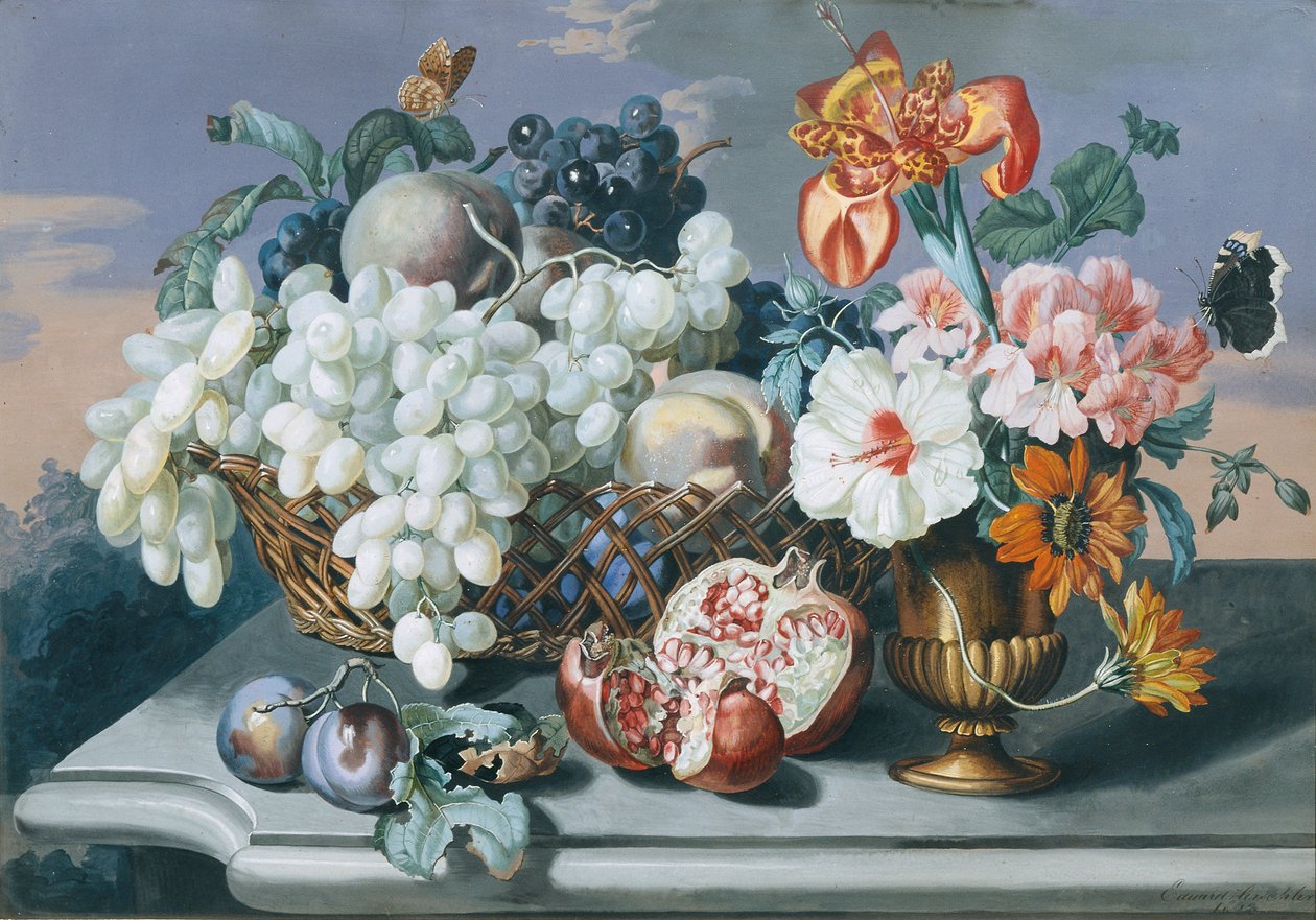 Fiori e frutti da Eduard Hirschler