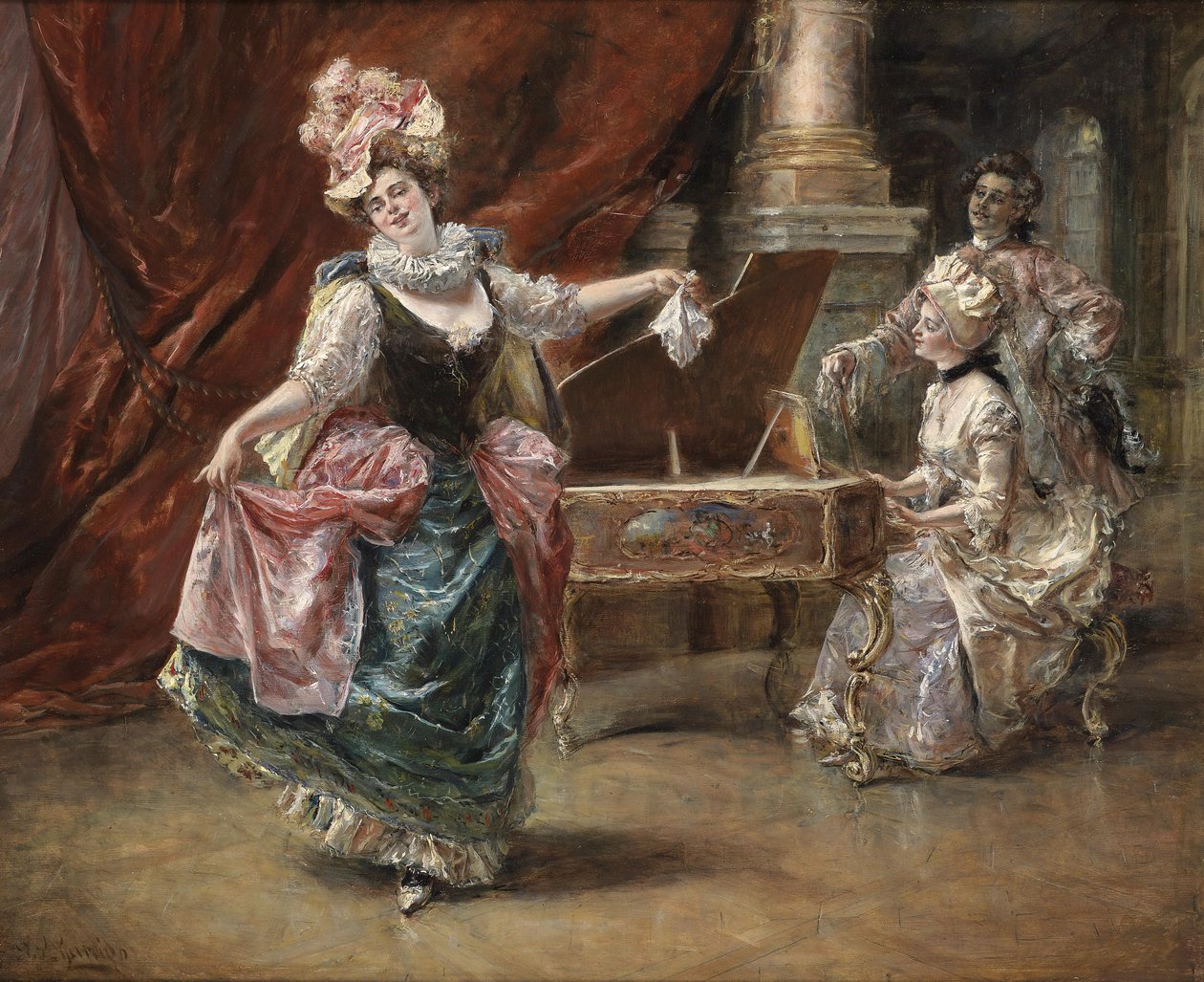 La rappresentazione della danza da Eduardo Leon Garrido