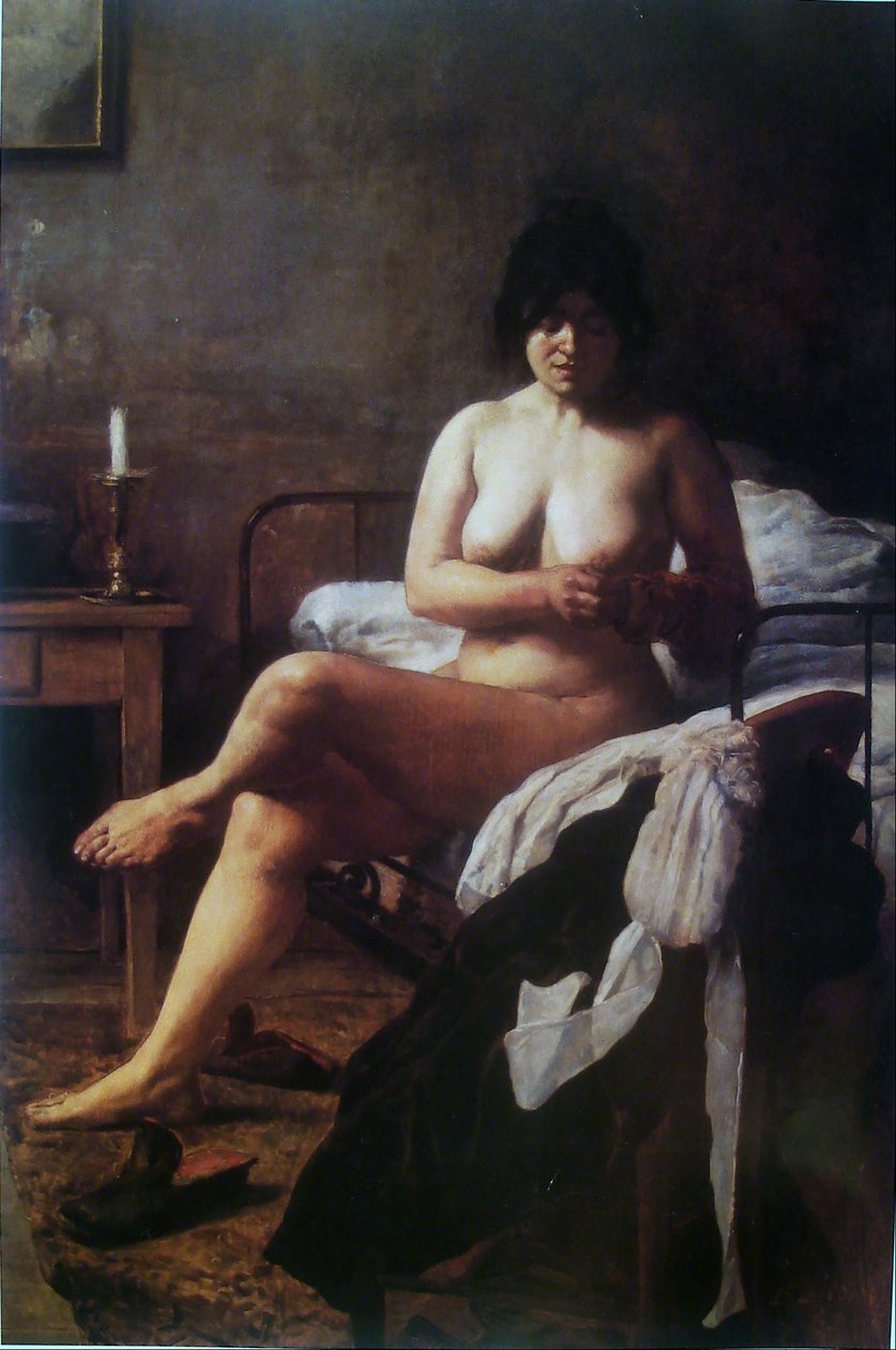 Il risveglio della domestica da Eduardo Sivori