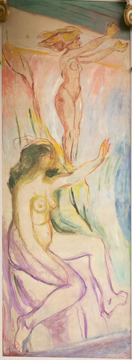Donne rivolte verso il sole da Edvard Munch