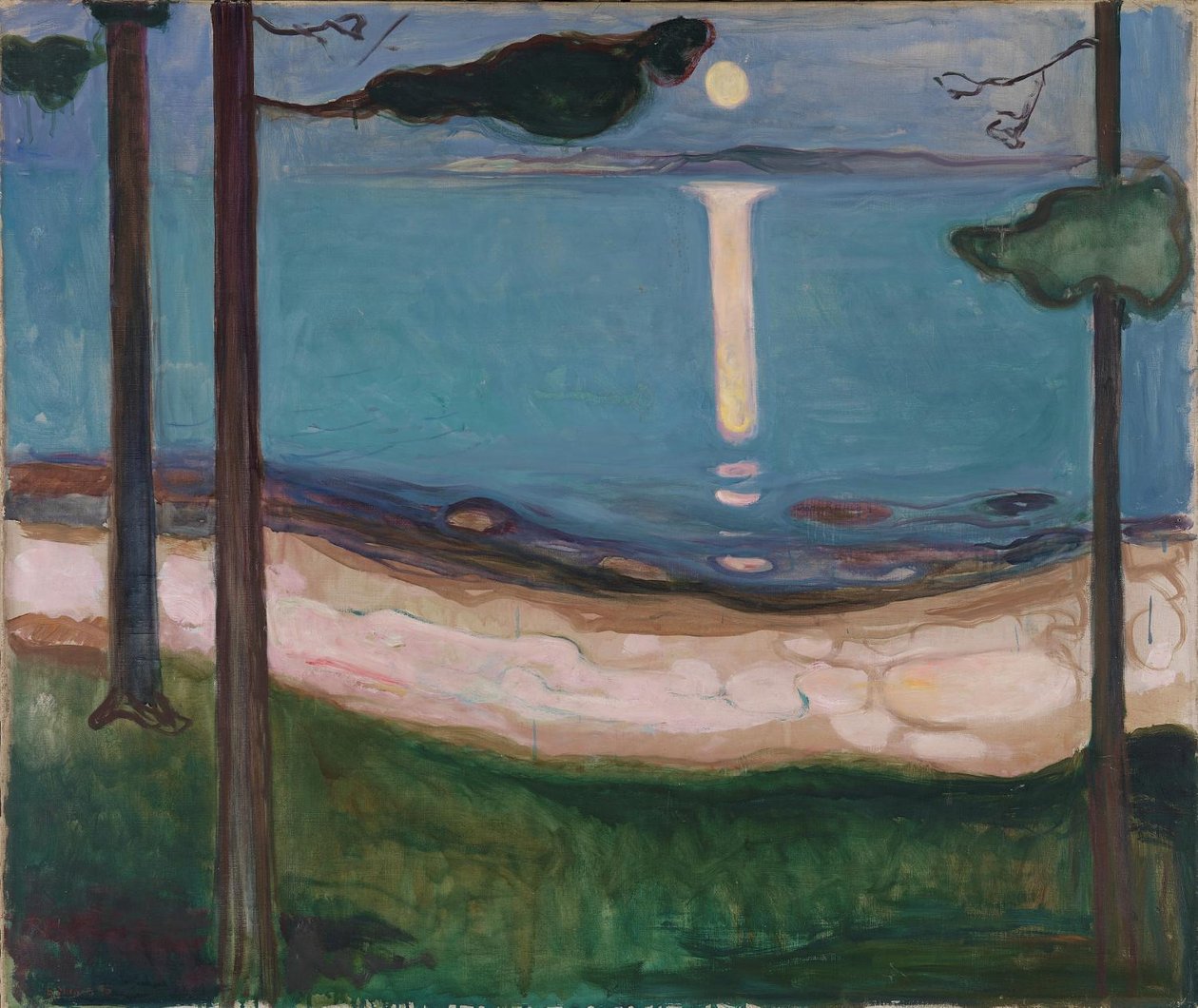 Chiaro di luna da Edvard Munch