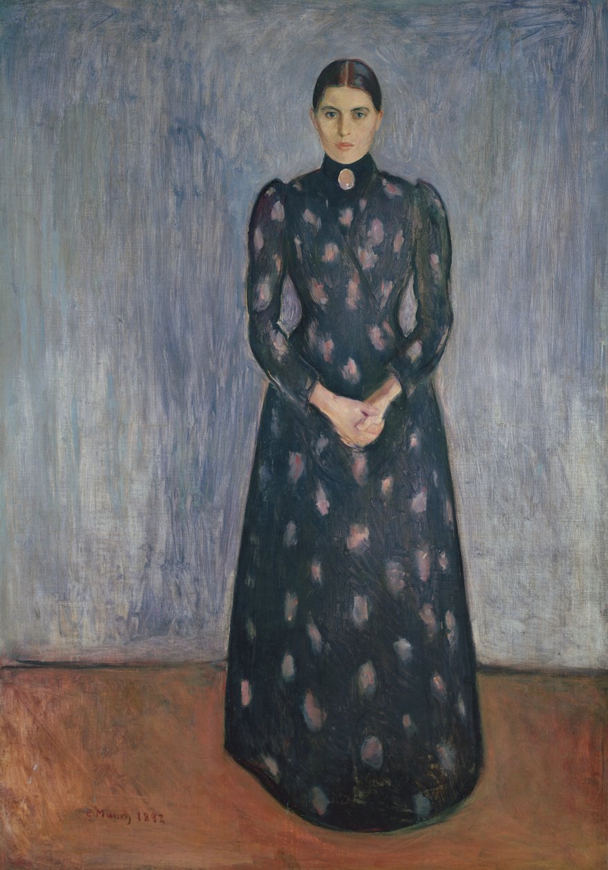 Ritratto di Inger Munch da Edvard Munch