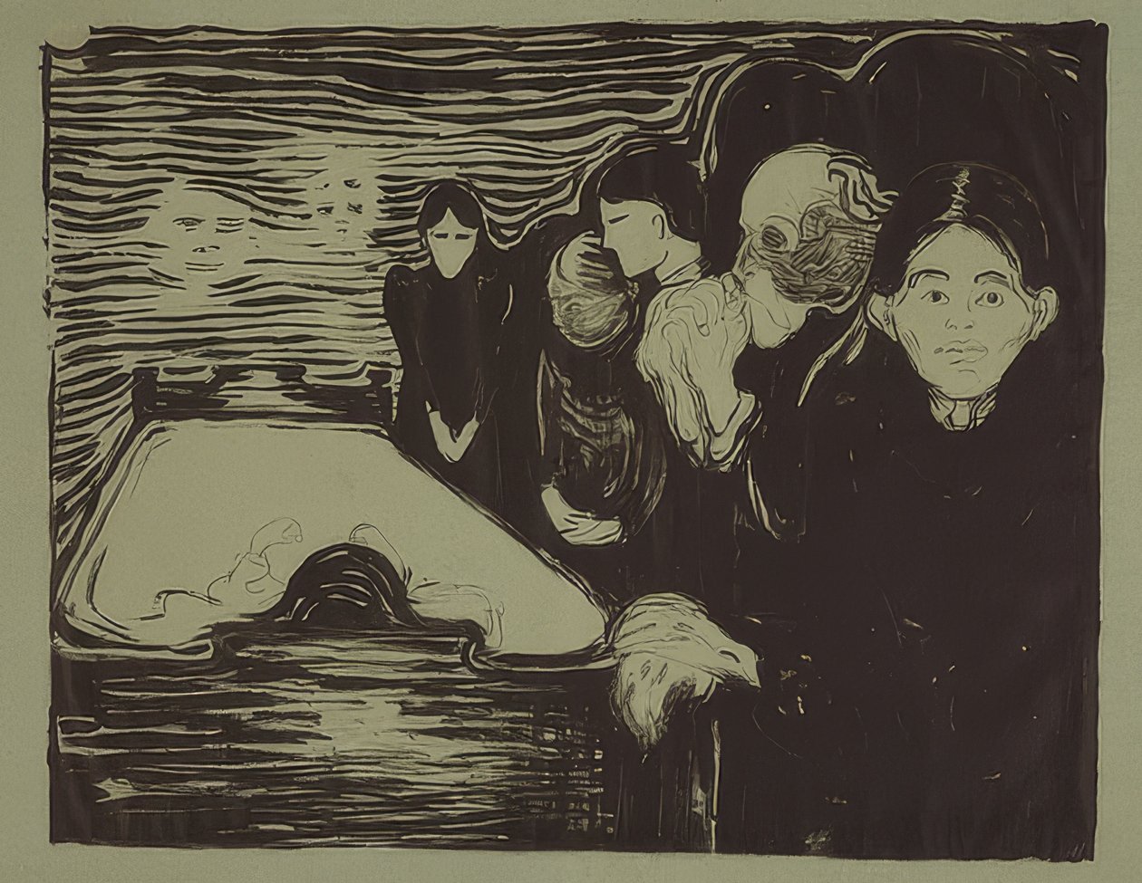 Al capezzale da Edvard Munch