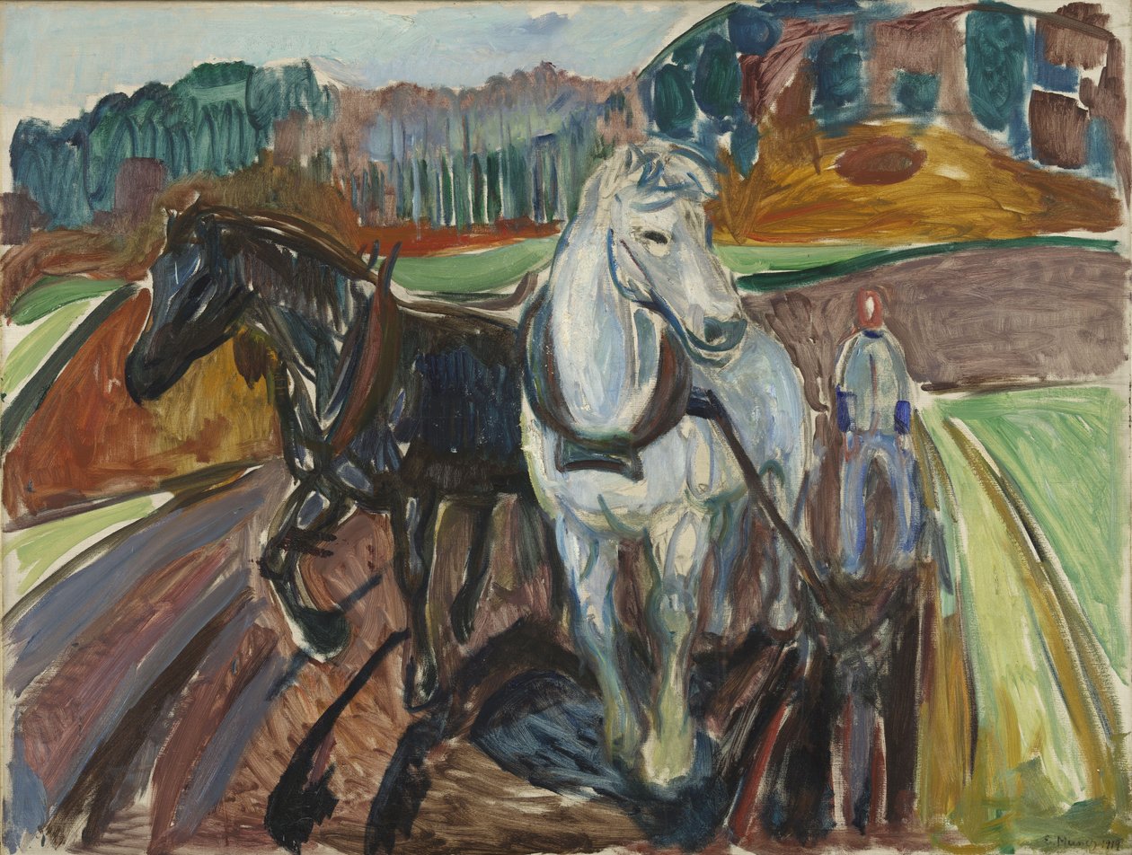 Aratura autunnale da Edvard Munch