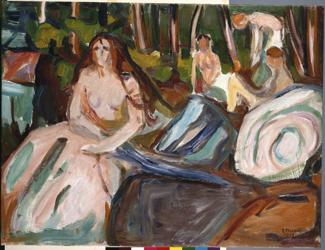 Bagnanti da Edvard Munch
