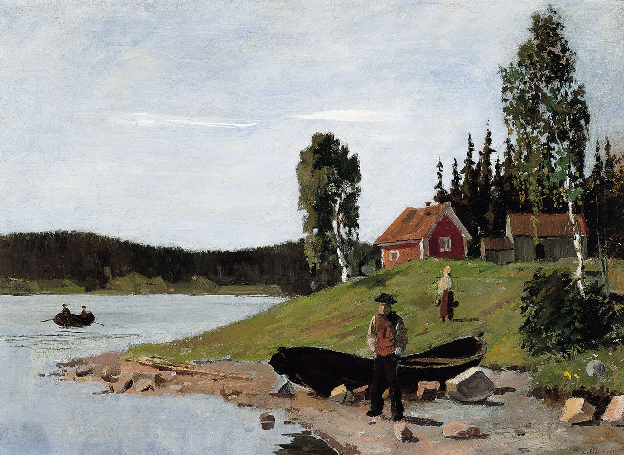 Paesaggio Costiero, 1881 da Edvard Munch