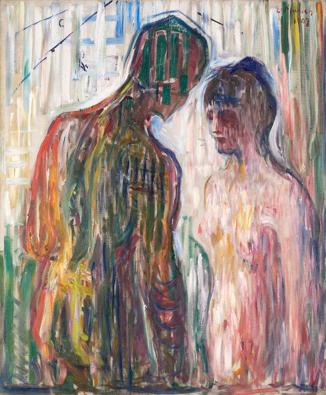 Cupido e Psiche da Edvard Munch