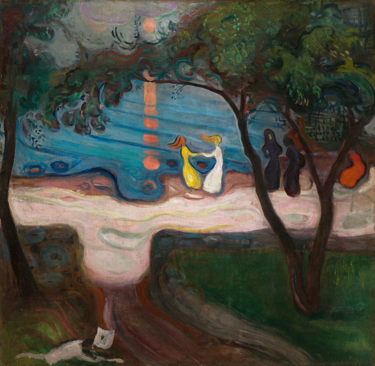 Danza sulla riva da Edvard Munch