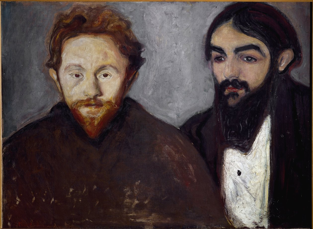 Doppio ritratto da Edvard Munch