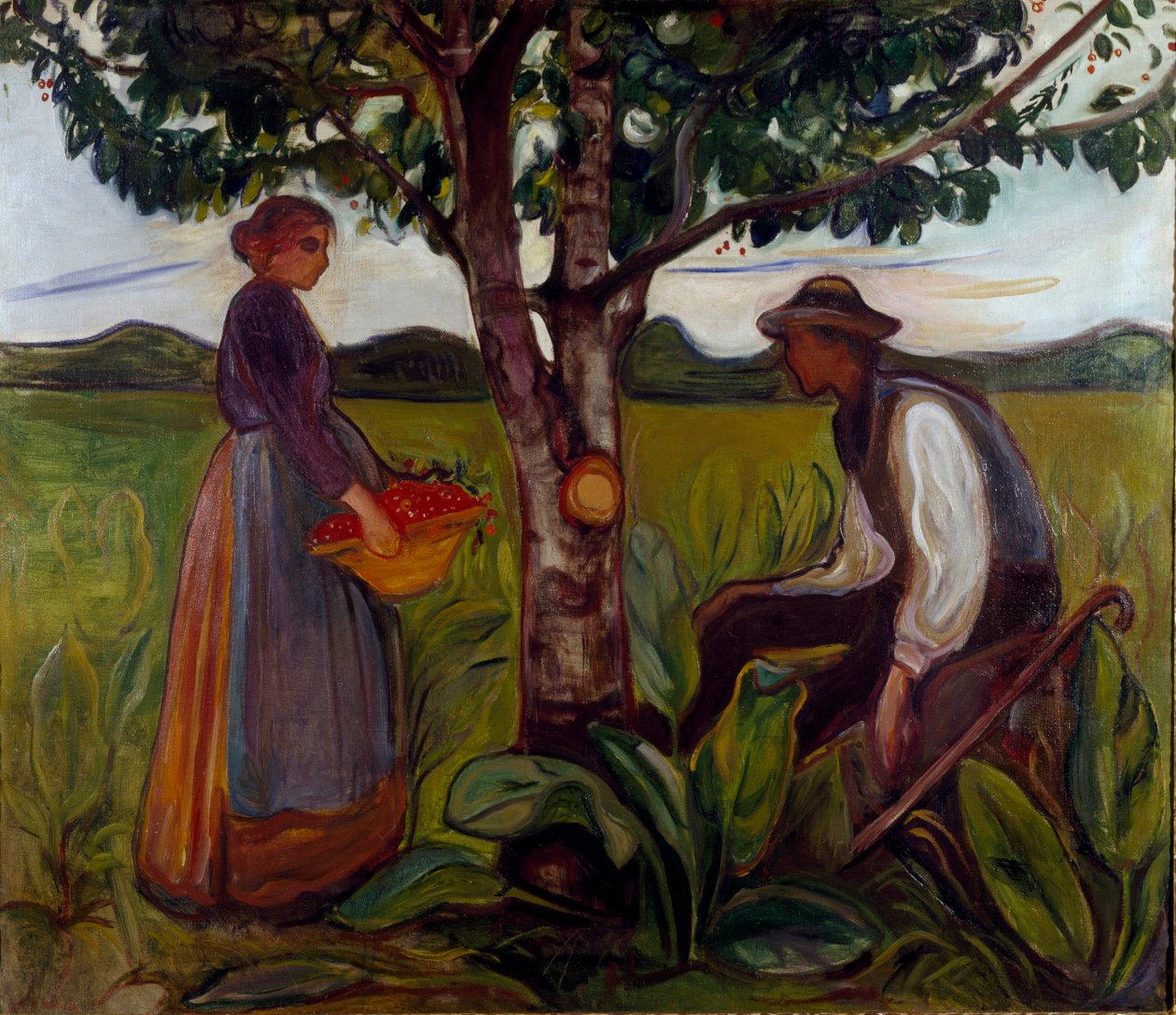 Fertilità, c.1898 da Edvard Munch