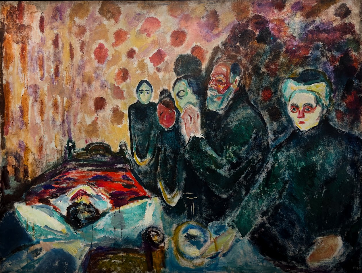 Lotta contro la morte da Edvard Munch