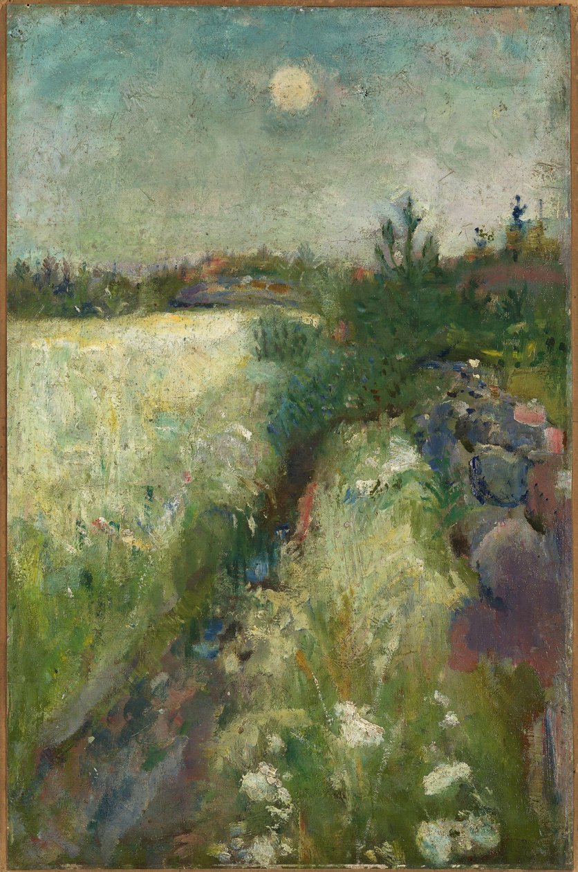Prato fiorito a Veierland da Edvard Munch