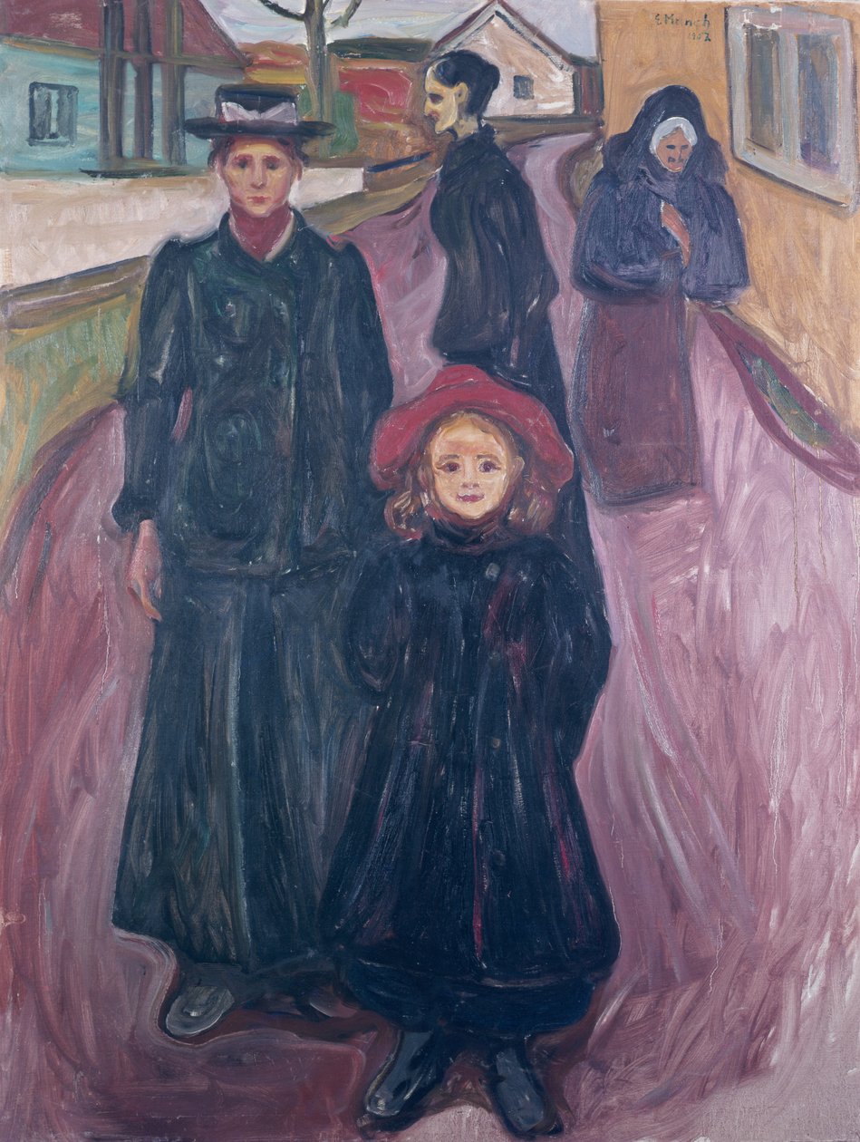 Quattro età della vita da Edvard Munch