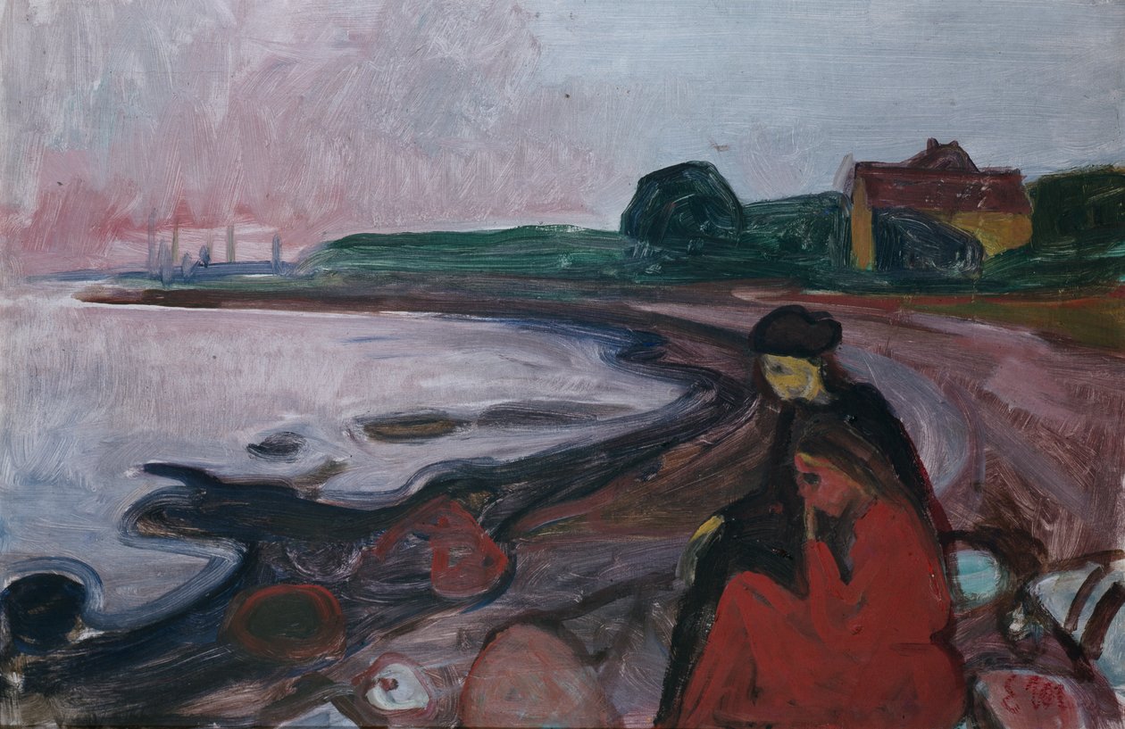 Da Asgardstrand da Edvard Munch