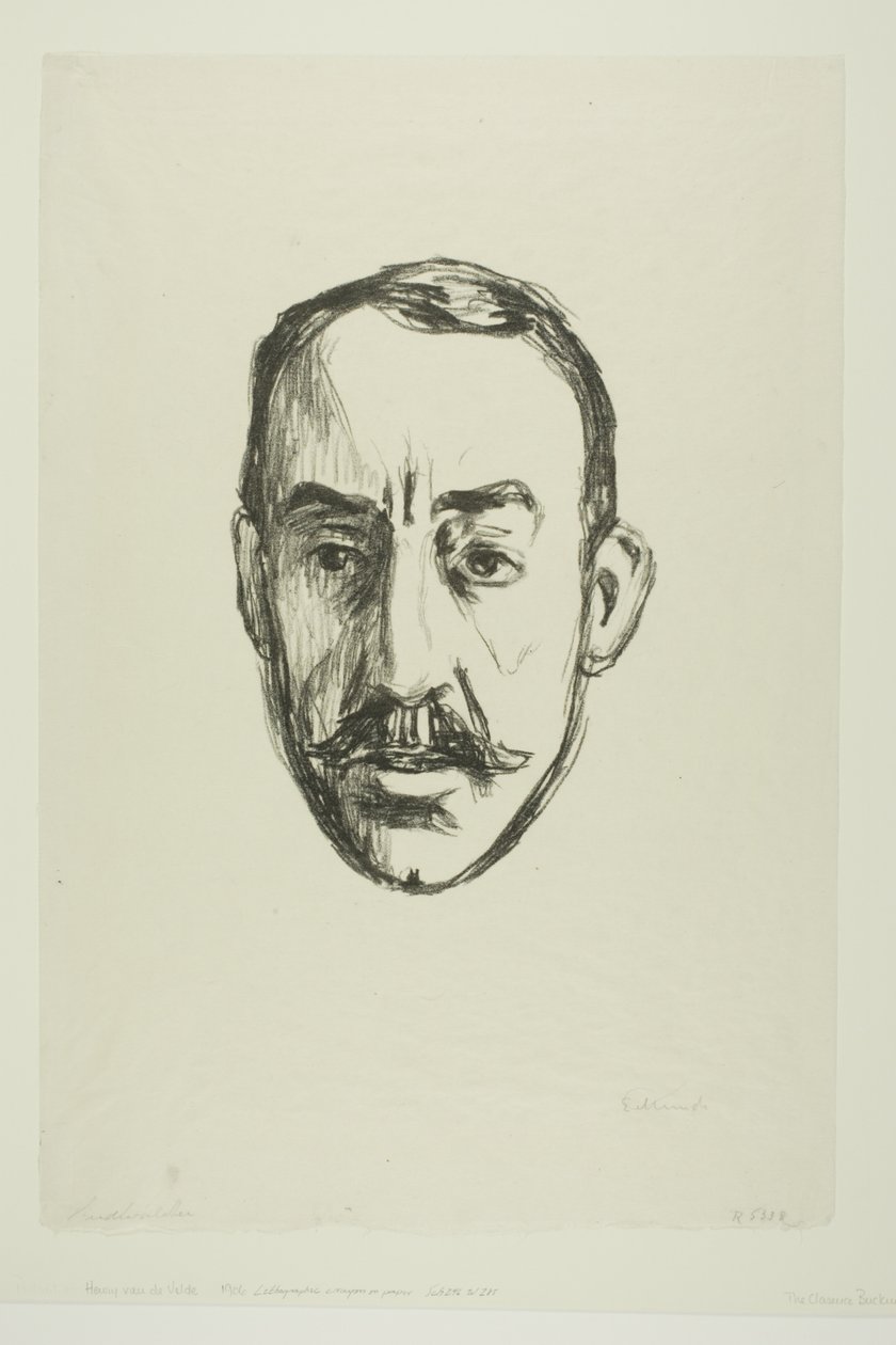 Henry van de Velde da Edvard Munch
